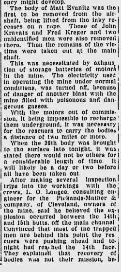 Mather Mine Explosion